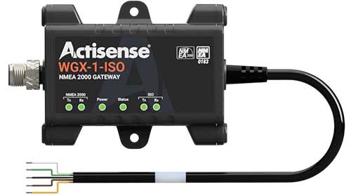 Actisense WGX-1 ISO conversion NMEA 0183 NMEA 2000