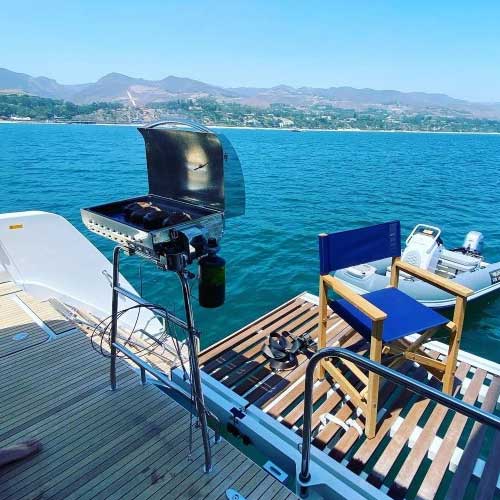 Barbecue et plancha pour bateau