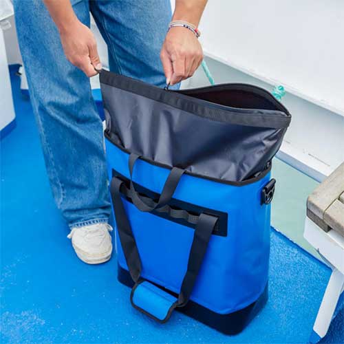 Sac fourre-tout étanche hPa DRY TOTE 30-40 L bleu