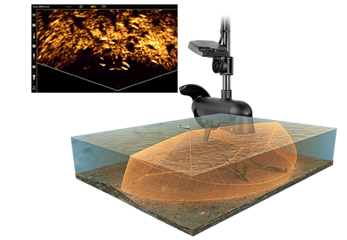 Mode LandScape de la sonde Humminbird Mega Live Imaging 2