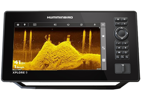 Down Imaging+ sur Humminbird Xplore