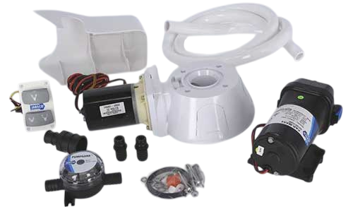 Kit conversion 12V WC Quiet Flush Jabsco 37255