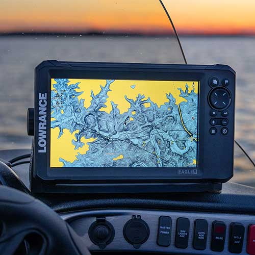 Sondeur de pêche GPS Eagle 9 Lowrance