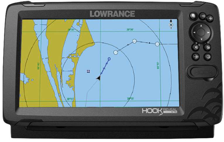 Fonction GPS du Hook Reveal 9 Tripleshot
