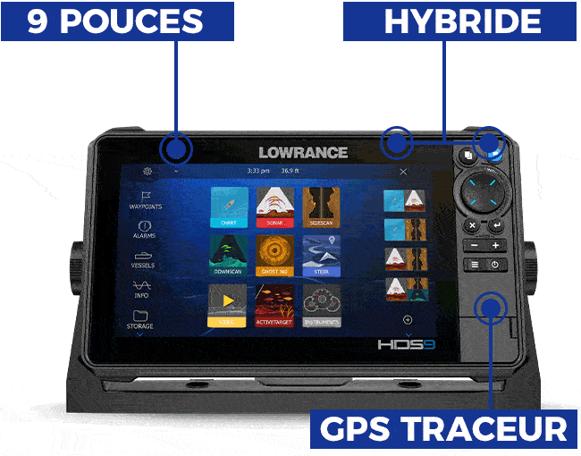Gamme Lowrance HDS PRO