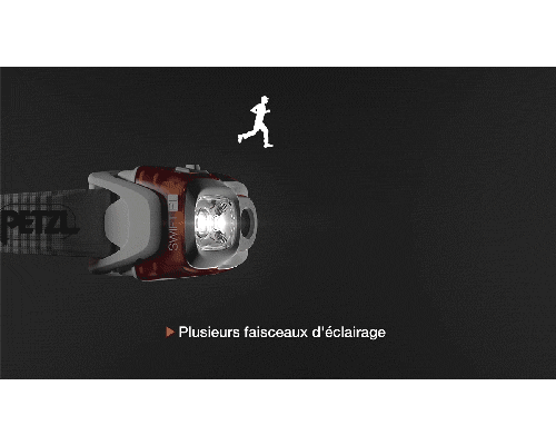 Lampe frontale SWIFT RL PRO - mode d'éclairage