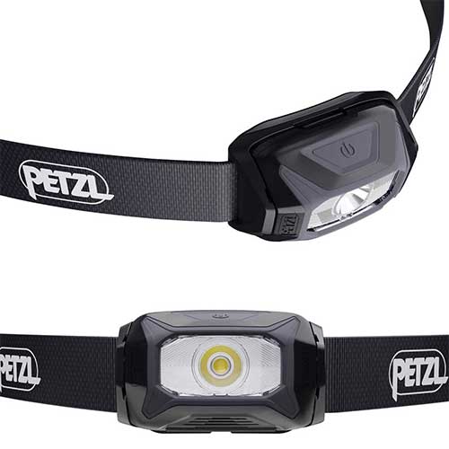 Lampe frontale petzl Tikkina bandeau et Platine pivotante