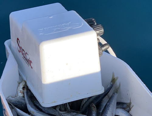 Sillage d’appâts - traîne et dérive