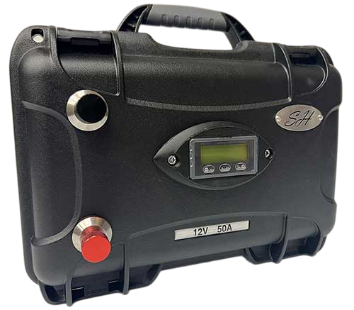Caractéristiques de la valise haute performance SH Lithium 12V 50A