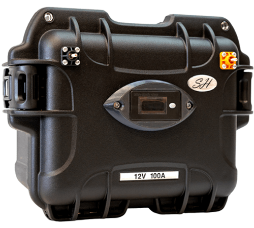 Valise lithium LifeP04 SH-Lithium pour alimenter moteur électrique