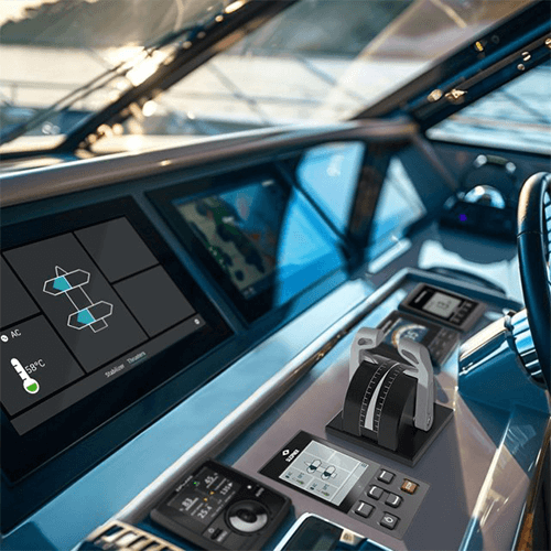 Sleipner Commande joystick simple S-Link + écran déporté