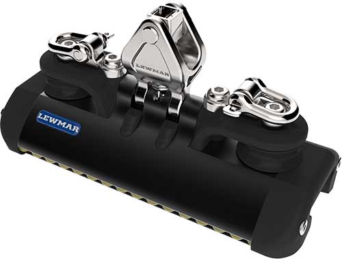 Chariot Lewmar HTX T1 à billes Torlon avec manille, réas et ringot