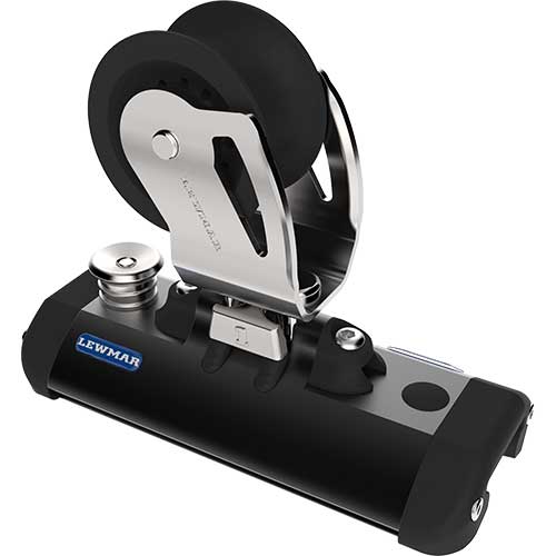 Chariot de genois HTX Lewmar a glissiere avec piston