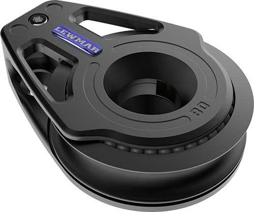 Poulie Lewmar Racing HR plat-pont simple Ø 60 mm